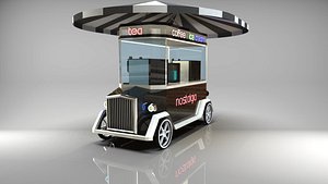3D mobile vehicle model