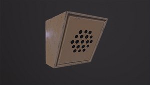 3D Intercom cube model