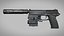 3D model Heckler Koch MK23 USSOCOM