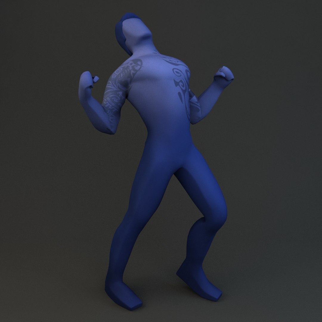 Free Body Mechanic Rig Model - TurboSquid 1327403