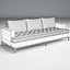 baker sofa bennet 3d max