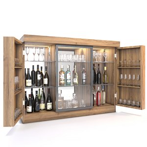 Bar cabinet Giulia Novars 3D