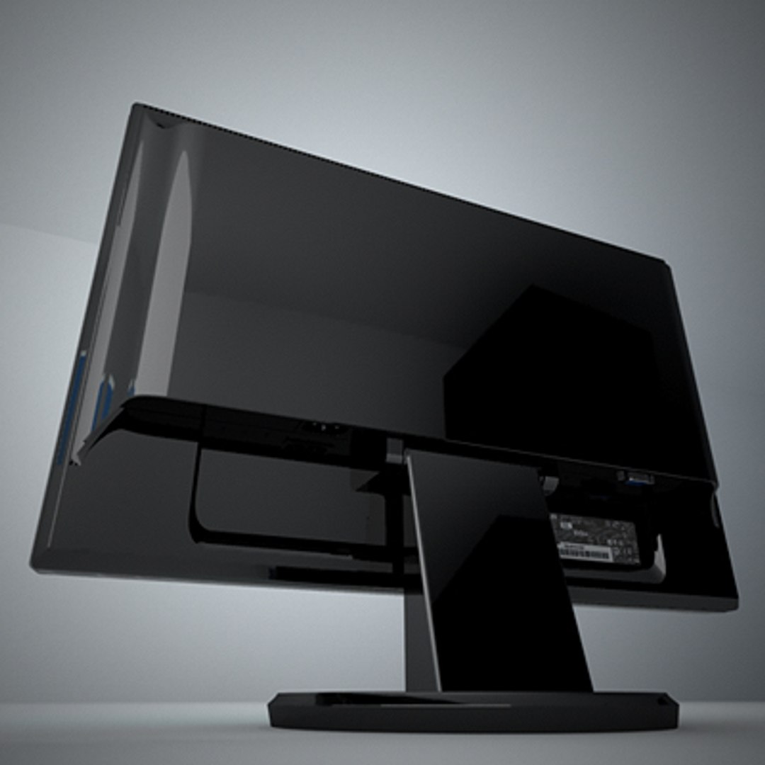 3d Lcd Display Monitor Model