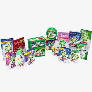 Ariel Detergant 16 in 1 3D model