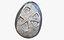 Moneda de plata antigua de Eiginia