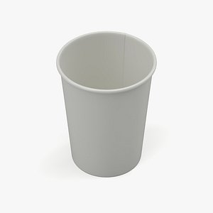 3D Paper Cup model