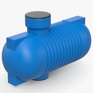 septic tank 3D model
