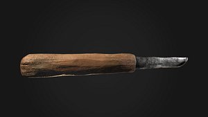 Old Knife 3D model