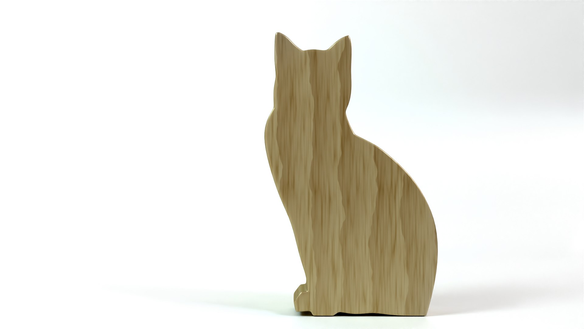 Free 3D Model Cat Silhouette - TurboSquid 1800683