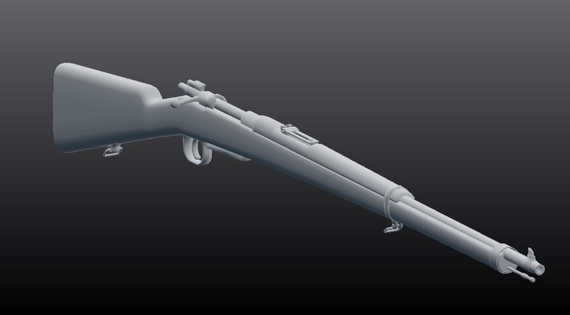 Free Obj Model Turkish Mauser