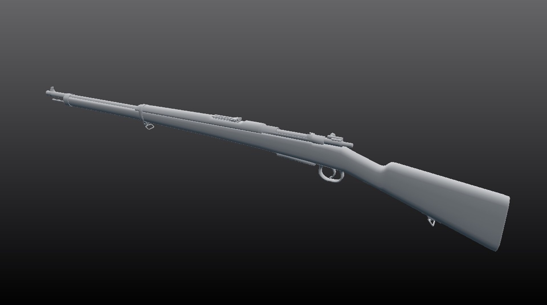 Free Obj Model Turkish Mauser