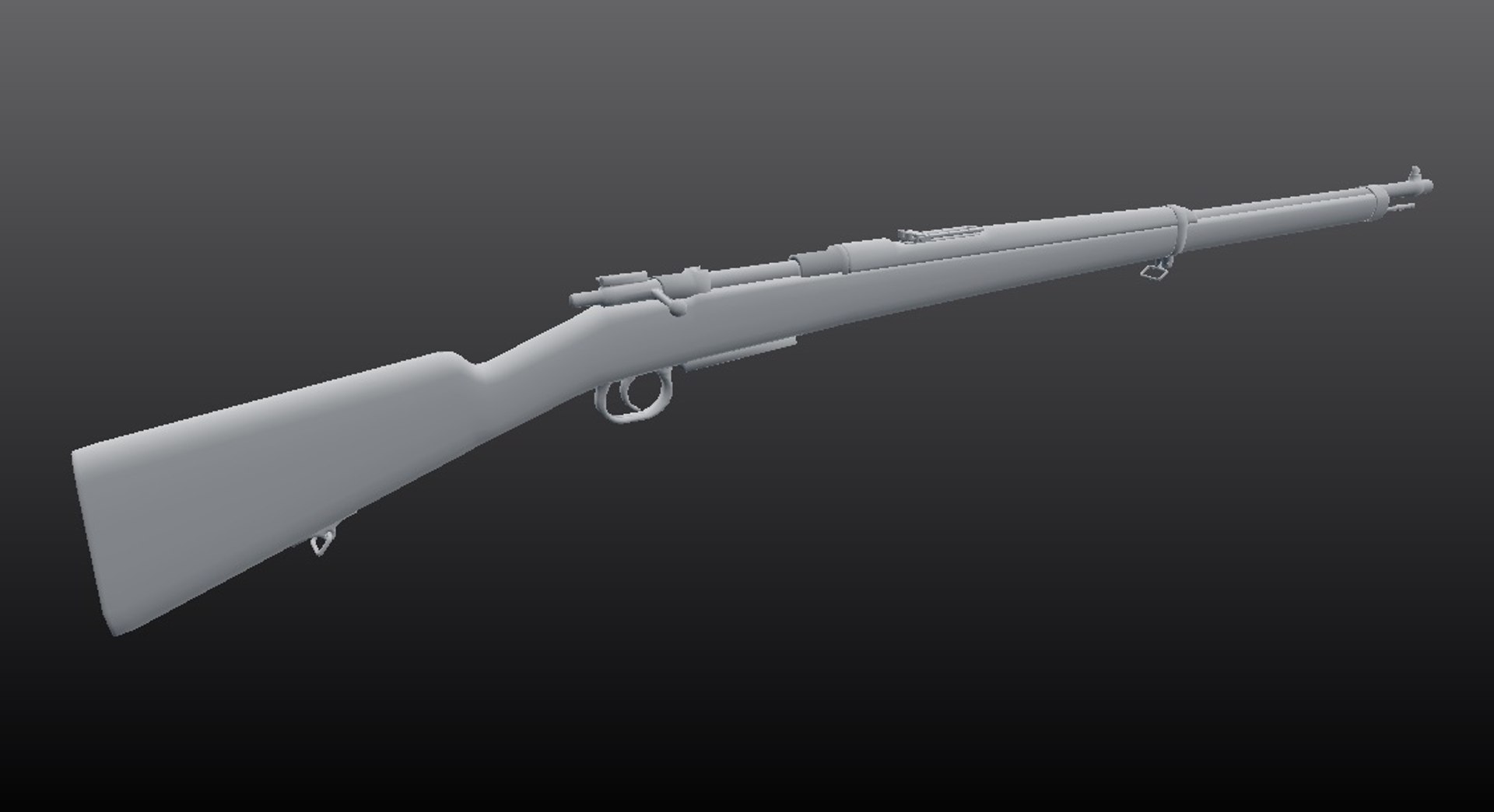 Free Obj Model Turkish Mauser