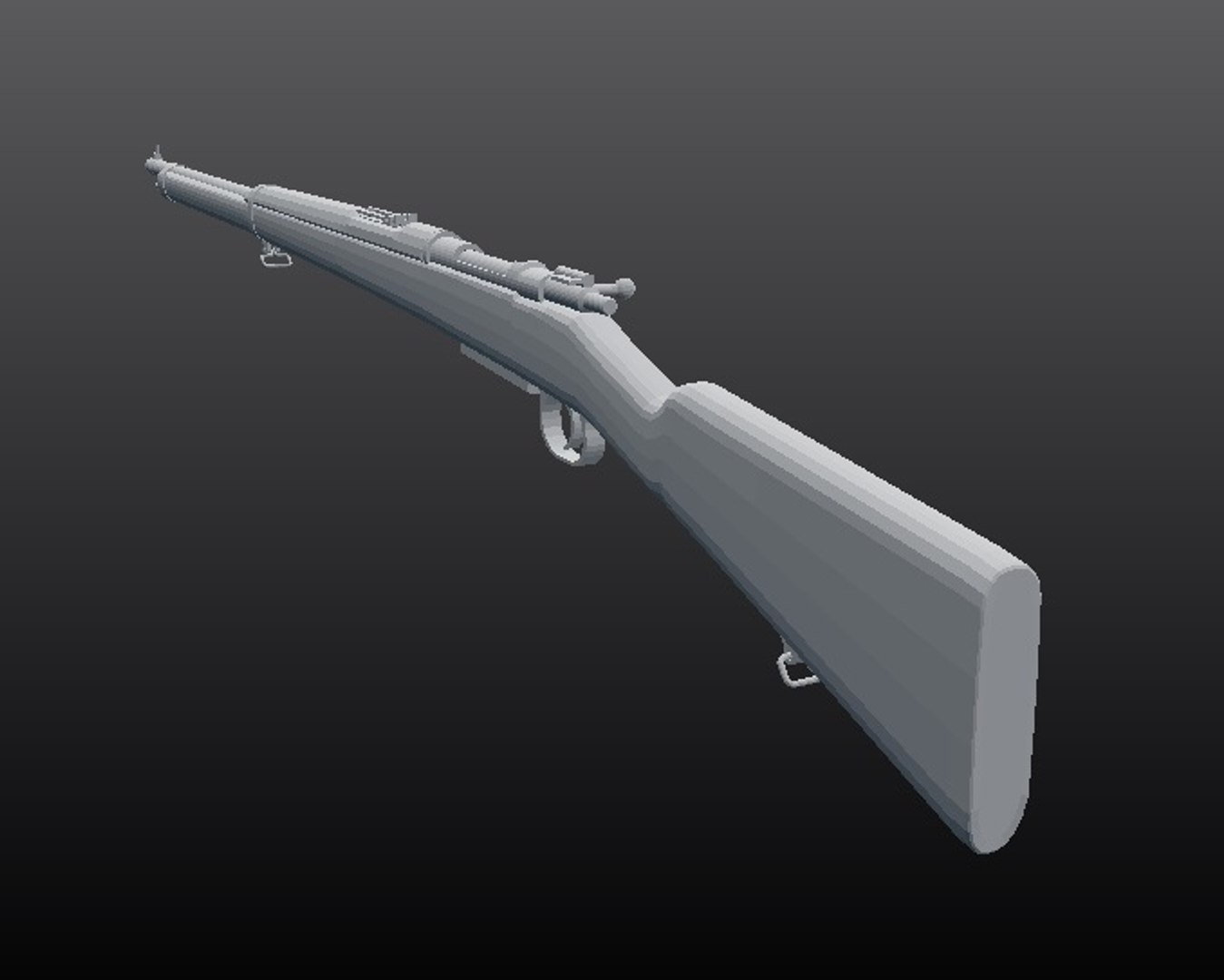 Free Obj Model Turkish Mauser