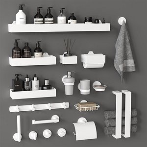 Bathroom Accessories 36 3D model