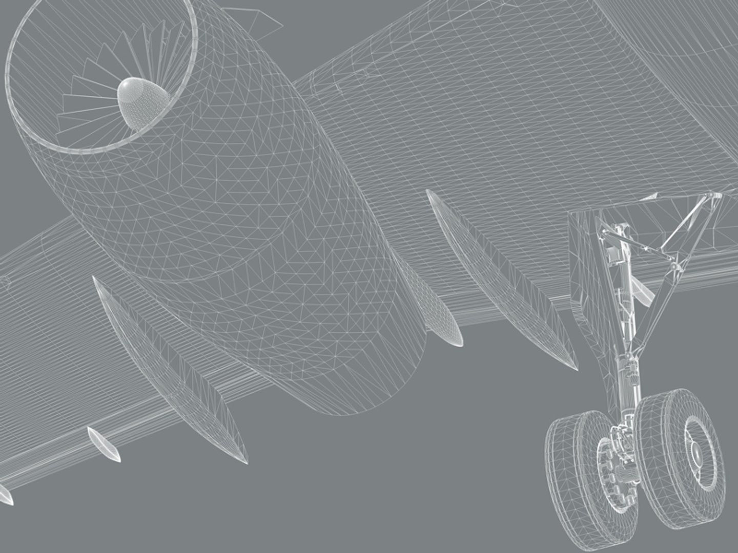 Airbus A321-231 A321 3d Model