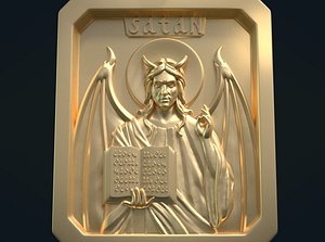 satan pendant 3D model