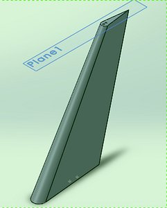 free aero-foil 3d model