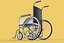 STANDARD MEDICAL WHEELCHAIR MANUAL MOBILITY