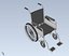 STANDARD MEDICAL WHEELCHAIR MANUAL MOBILITY