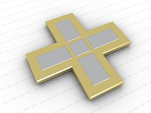 3D model cross
