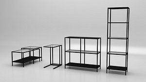 Ikea Vittsjo Series 3D model