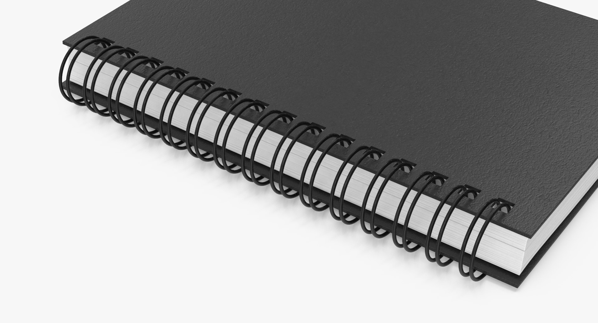 Spiral sketchbook 03 3D model - TurboSquid 1209508
