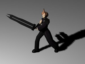 cloud fantasy 3d model