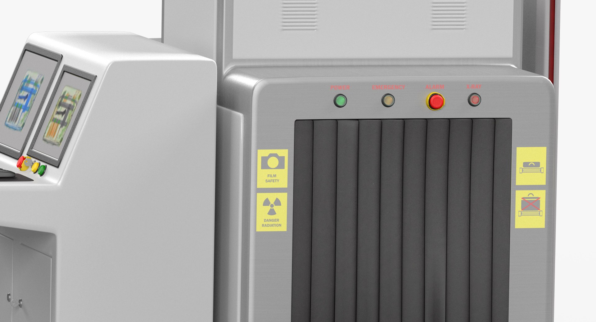 3D Airport Security Checkpoint - TurboSquid 1288946