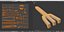 beach rake toy 3D model