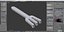 beach rake toy 3D model