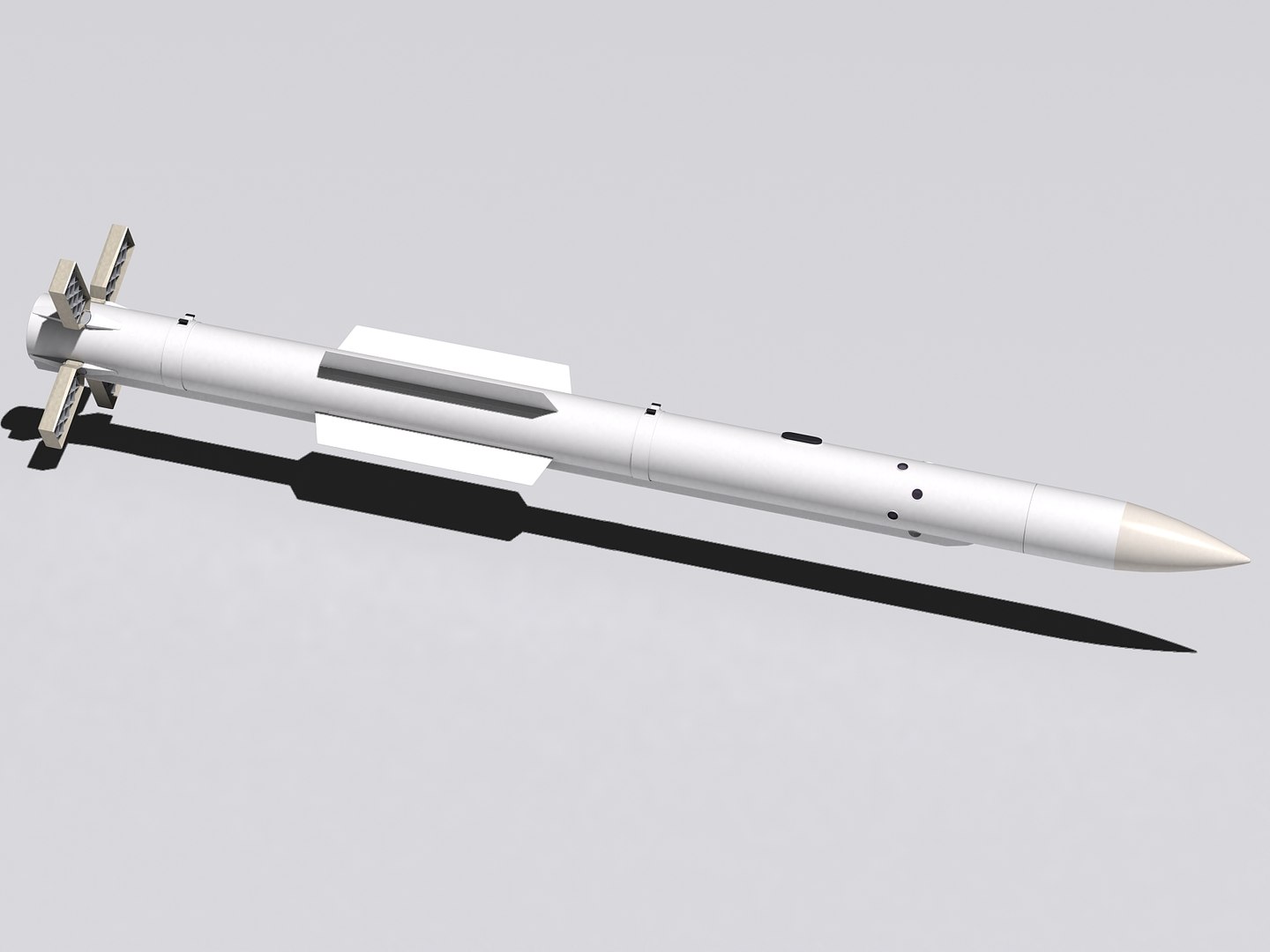 R-77 Missile 3d Model