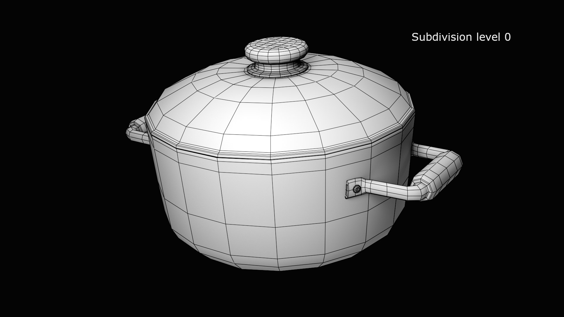 Cooking Pot Model - TurboSquid 1626380
