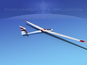 asw 22 sailplane dxf
