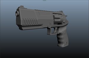 Futuristic Revolver