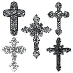3D 5 Christian cross V 01
