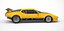 Low Poly De Tomaso Pantera GTS Sports car