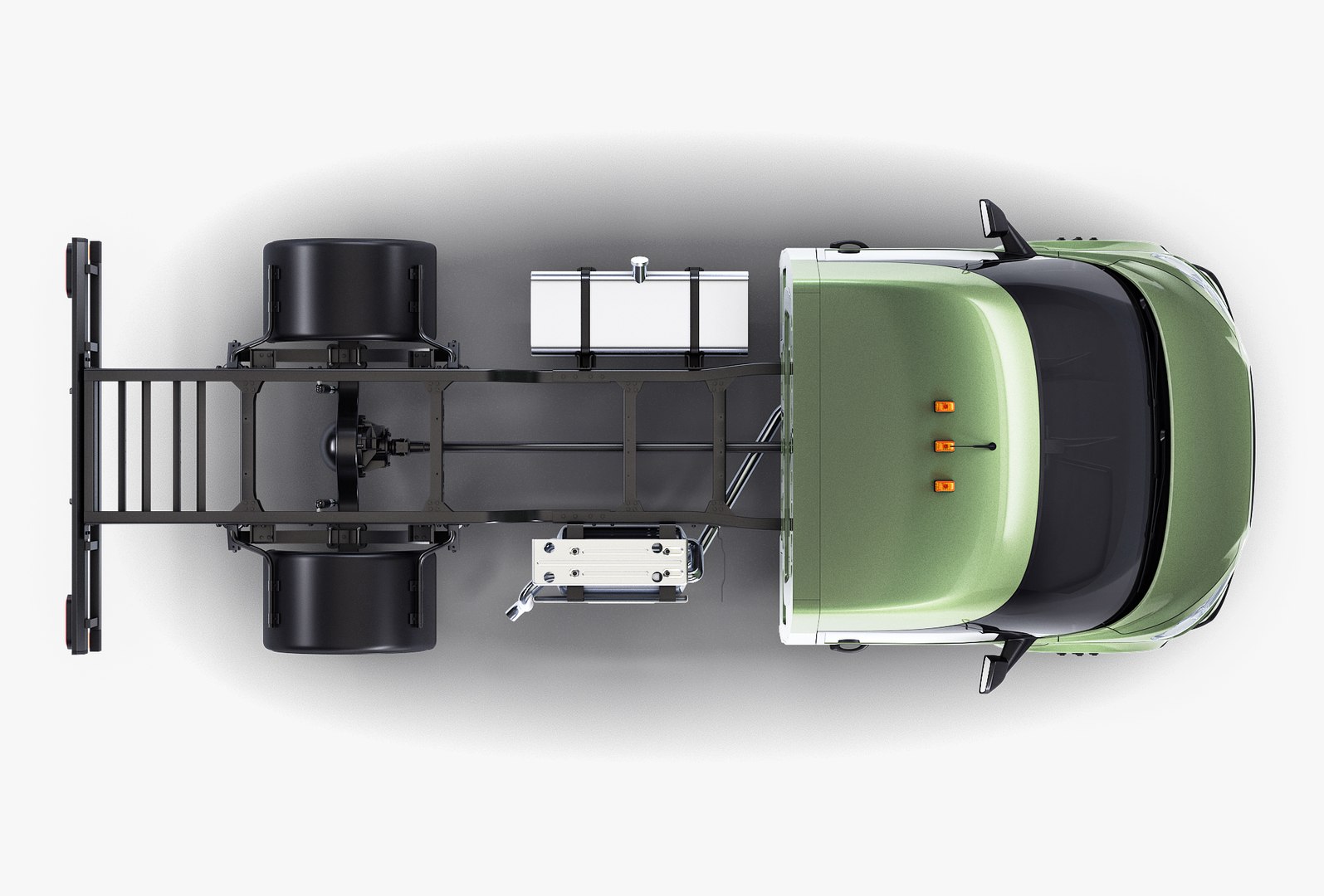 3D Generic Truck Chassis Frame M 1 - TurboSquid 1967361