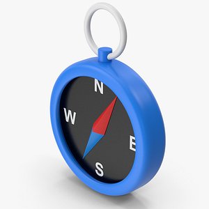 Cartoony Compass 3D