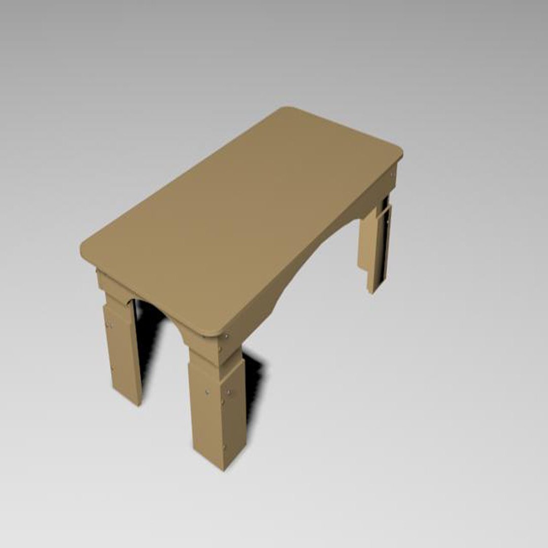 3D model table - TurboSquid 1186691