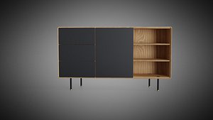 Fina Dresser 176 by Gazzda 3D model