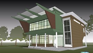 2007 Office 3D model