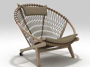 pp130 chair 3D model