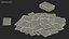 Black Tarot Cards Scattered