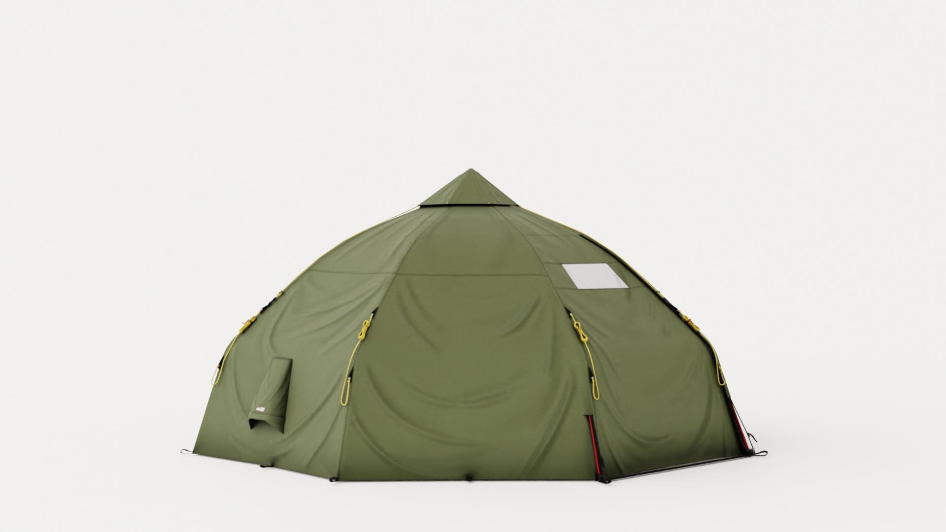 Varanger Dome 4-6 Outer Tent Including Pole 3D - TurboSquid 2215700
