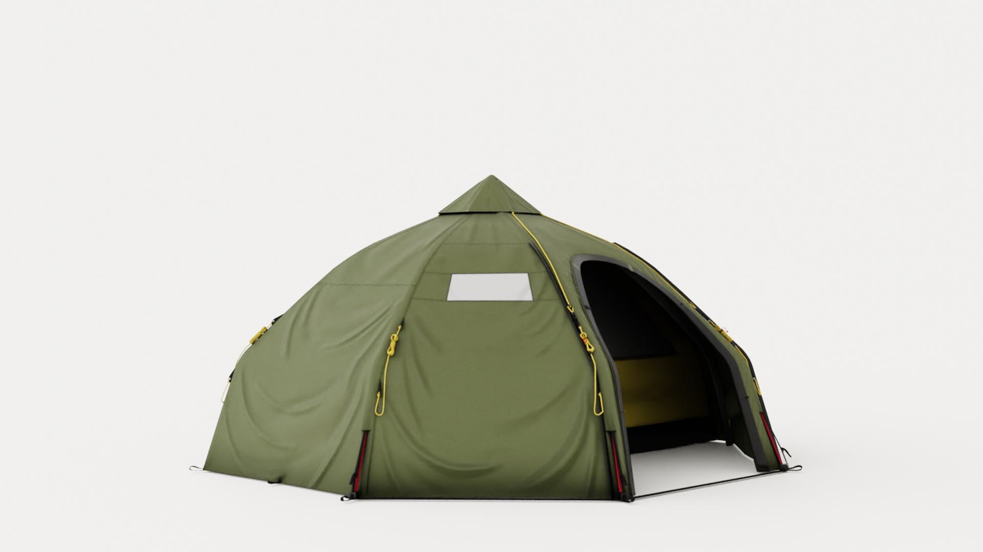 Varanger Dome 4-6 Outer Tent Including Pole 3D - TurboSquid 2215700