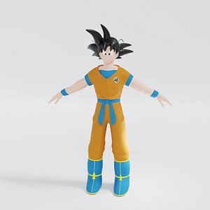 Son Goku  Dragonball Z 3D model