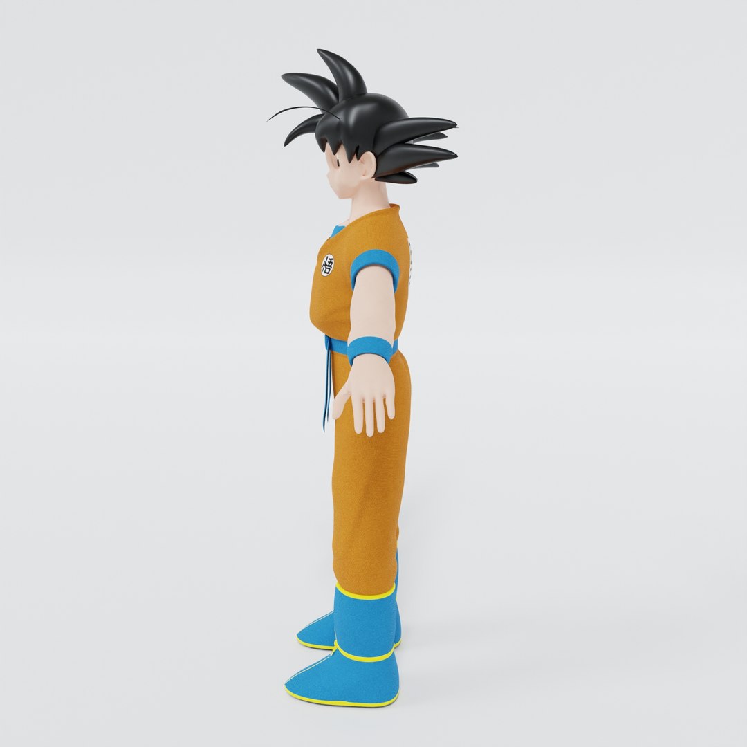 Filho Goku Modelo 3D - TurboSquid 1289950