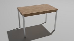 Dining table for four 3D