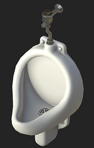 urinal toto u23 lowpoly pbr