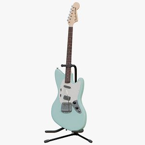 3D Fender Jag Stang Electric Guitar